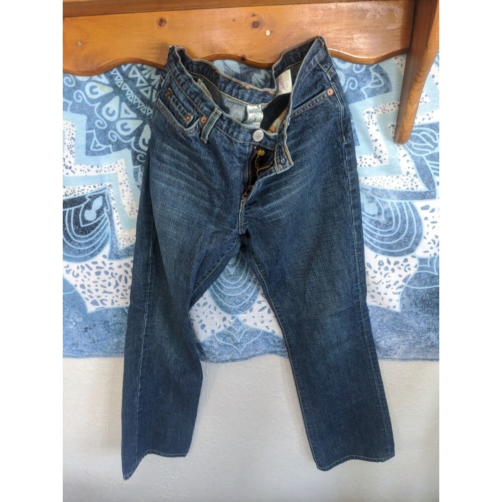 Lucky Brand Boot Cut Jeans Med Wash Boho Minimalist Capsule Classic Whiskered